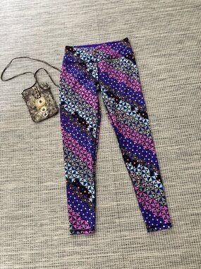 Victoria's VSX Sport Secret Colorful Geometric Print Work Out Yoga Pant  Small